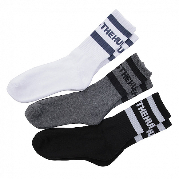 Мужские носки The Hundreds Band Sock (T16F107061-blk/wht)