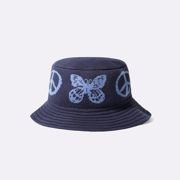 Панама Butter Goods Tour Knit Bucket Hat Navy