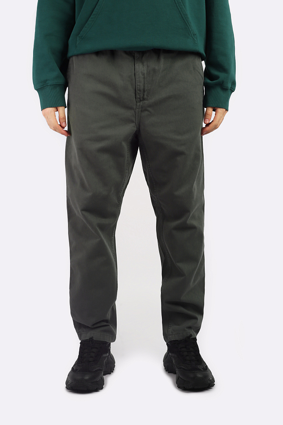 Мужские брюки Carhartt WIP Flint Pant (I029919-jura) - фото 2 картинки