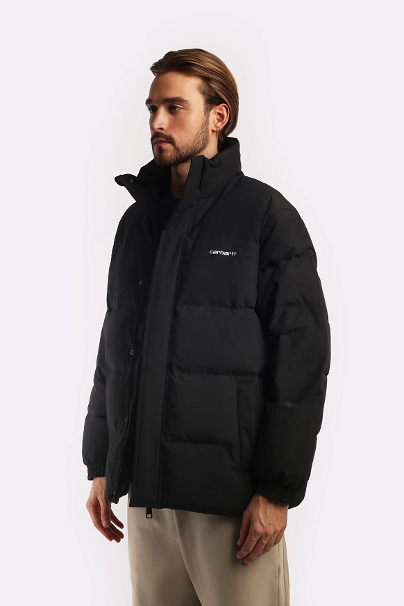 Мужская куртка Carhartt WIP Danville Jacket (I029450-black/wht) - фото 4 картинки