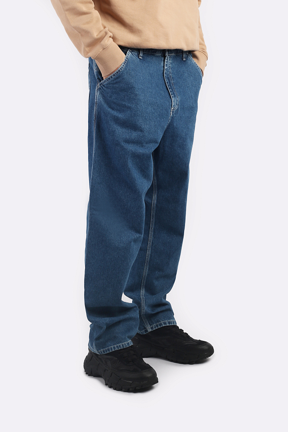 Мужские джинсы Carhartt WIP Simple Pant (I022947-blue) - фото 3 картинки
