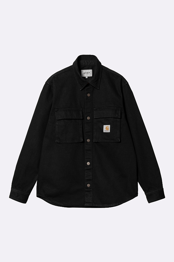 Мужская куртка Carhartt WIP Manny Shirt Jac (I032705-black)