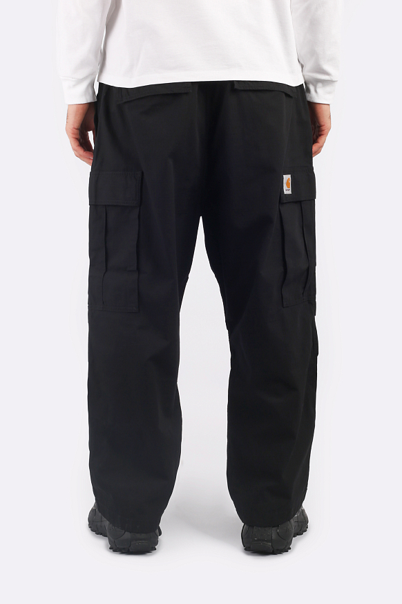 Мужские брюки Carhartt WIP Jet Cargo Pant (I032967-black) - фото 4 картинки