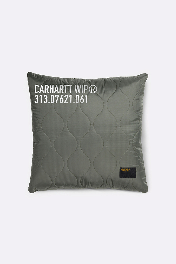 Подушка Carhartt WIP Tour Quilted Pillow (I032491-green/ref)