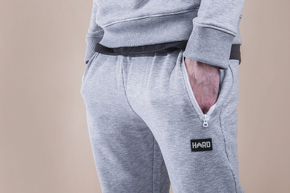 Мужские брюки Hard 15Hrd (15Hrd-grey) - фото 4 картинки
