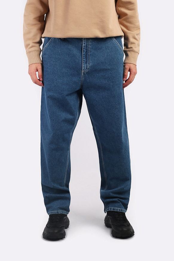Мужские джинсы Carhartt WIP Simple Pant (I022947-blue) - фото 2 картинки