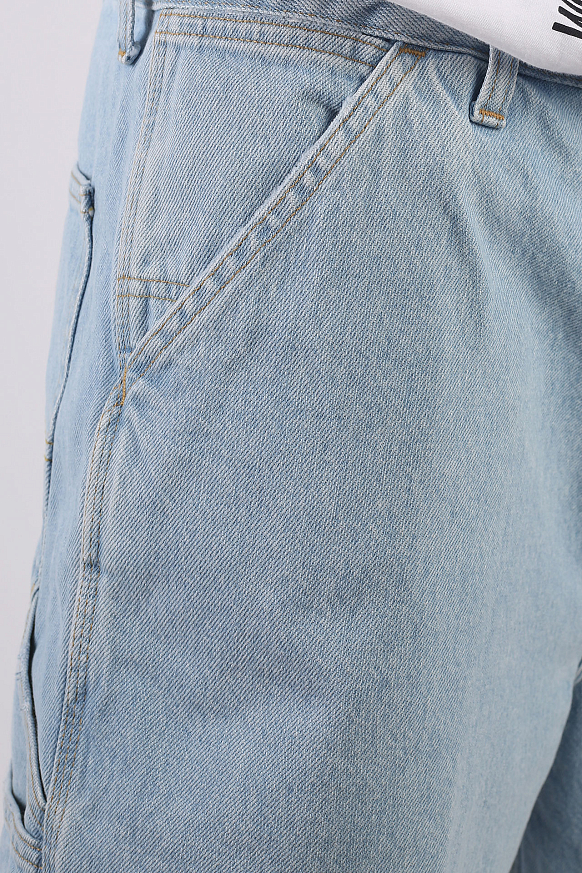 Мужские шорты Carhartt WIP Single Knee Short (I032026-blue) - фото 3 картинки