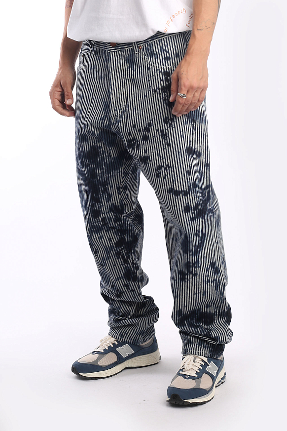 Мужские джинсы Hombre Nino Tie Dye 5 Pocket Pants (0222-PT0005-hkr/srp) - фото 4 картинки