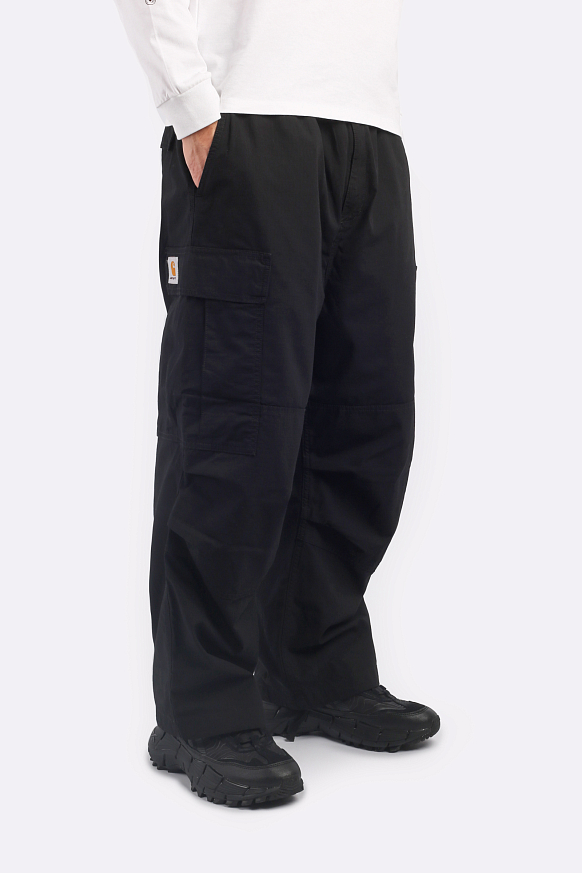 Мужские брюки Carhartt WIP Jet Cargo Pant (I032967-black) - фото 3 картинки