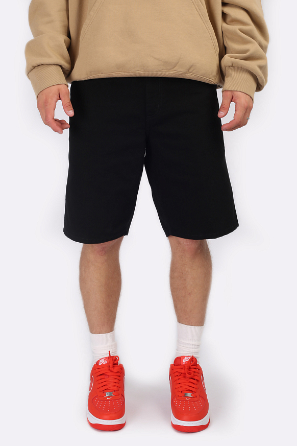 Мужские шорты Carhartt WIP Single Knee Short (I027942-black) - фото 2 картинки