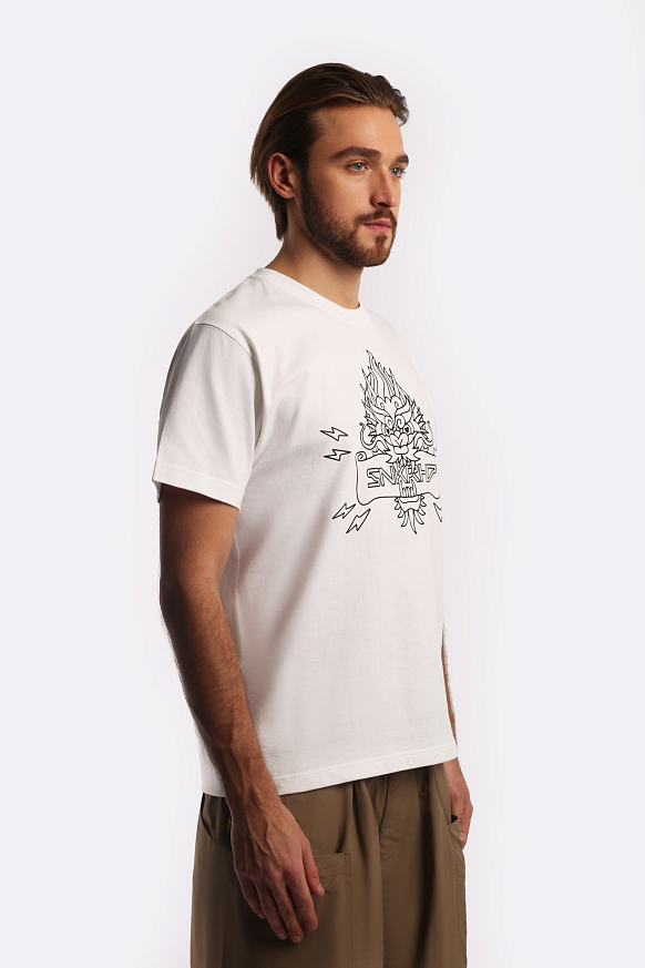 Мужская футболка Sneakerhead Dragon White (Dragonwhite) - фото 4 картинки