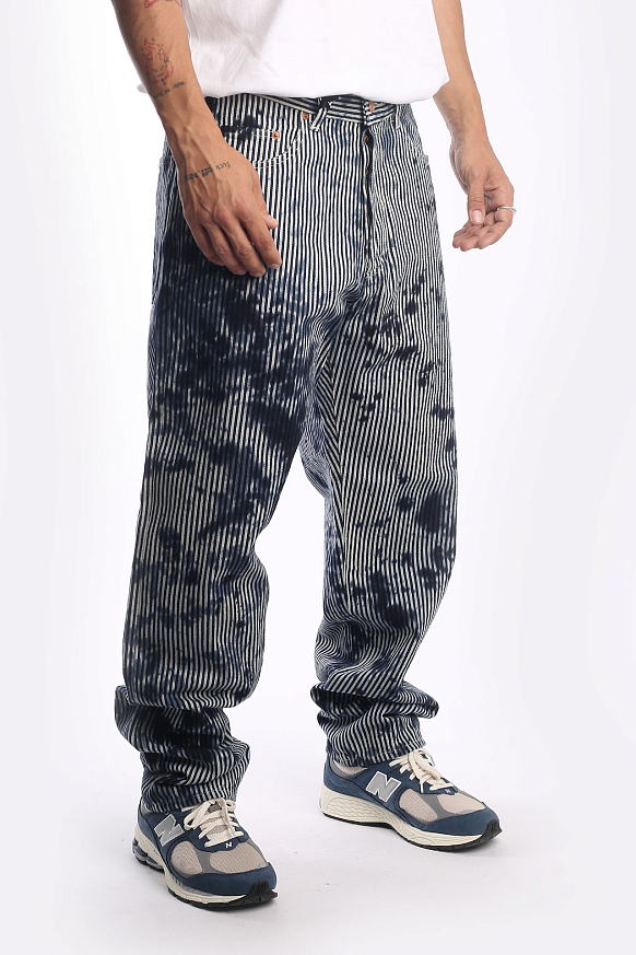 Мужские джинсы Hombre Nino Tie Dye 5 Pocket Pants (0222-PT0005-hkr/srp) - фото 3 картинки