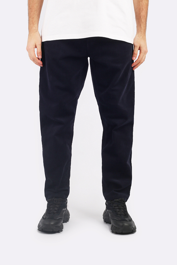 Мужские брюки Carhartt WIP Newel Pant (I031456-dark_navy) - фото 2 картинки