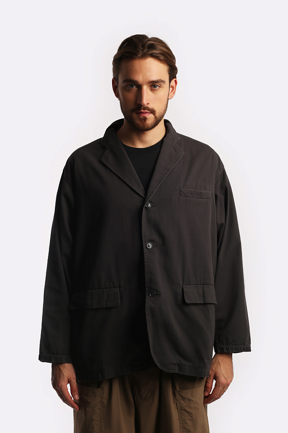 Мужская куртка Hombre Nino Chino 3B Jacket (0231-JK0003-gray) - фото 2 картинки