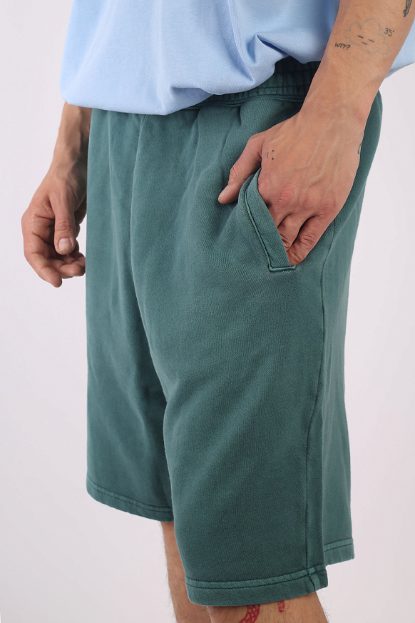Мужские шорты Carhartt WIP Nelson Sweat Short (I030130-botanic) - фото 5 картинки