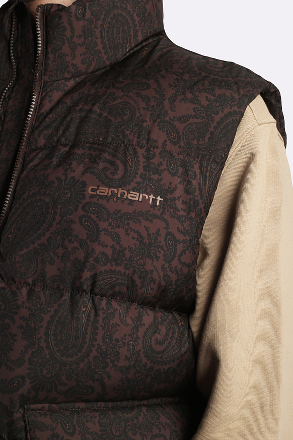 Мужской жилет Carhartt WIP Springfield Vest (I032265-buckeye/black) - фото 7 картинки