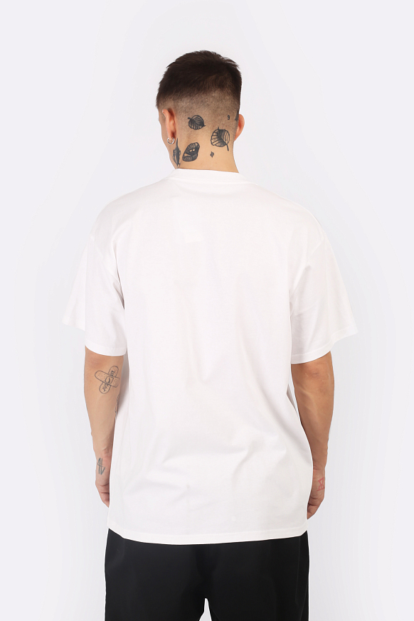 Мужская футболка Carhartt WIP S/S Smart Sports T-Shirt (I033121-white) - фото 4 картинки