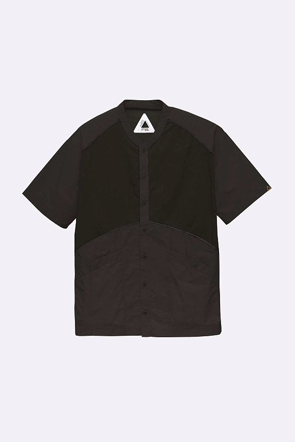 Мужская рубашка Futuremade Studio Collarless Shirt (SS24-SHI-018-BR)
