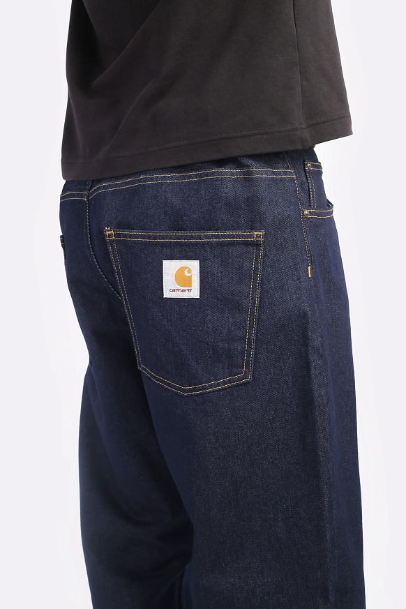Мужские джинсы Carhartt WIP Maitland (I029208-blue) - фото 5 картинки