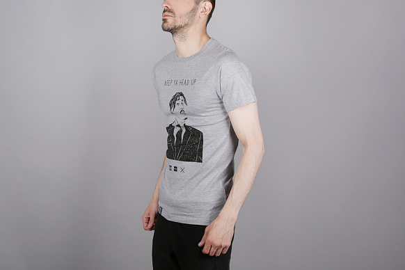 Мужская футболка Wemoto Keep (b145-heather) - фото 2 картинки
