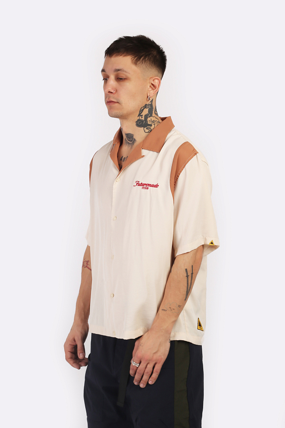 Мужская рубашка Futuremade Studio Relax Bowling Shirt (SS24-SHI-015-BG) - фото 3 картинки
