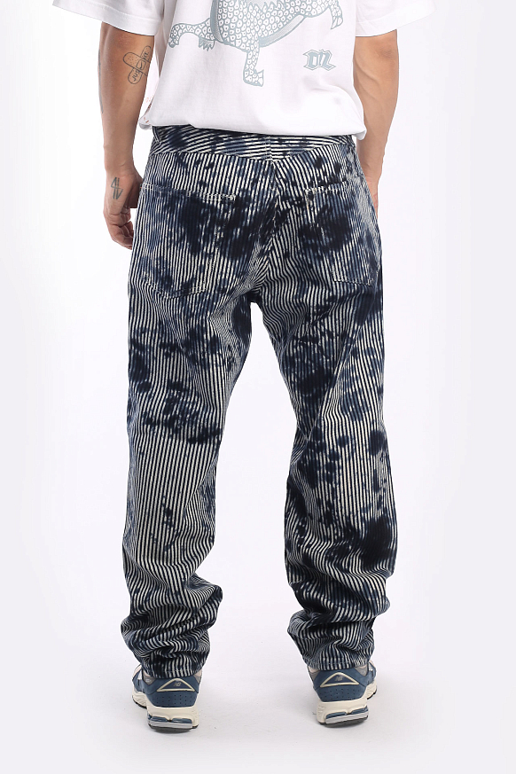 Мужские джинсы Hombre Nino Tie Dye 5 Pocket Pants (0222-PT0005-hkr/srp) - фото 6 картинки