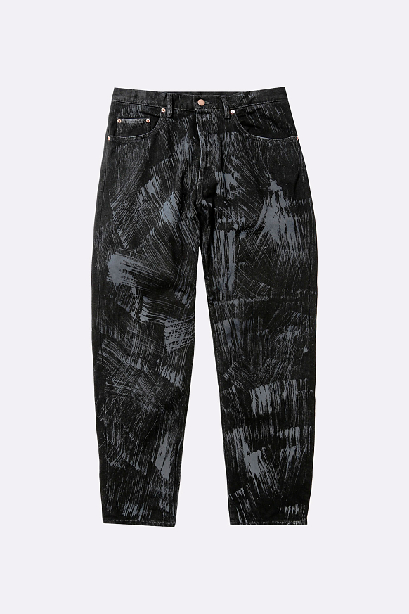 Мужские джинсы Hombre Nino Tie Dye 5 Pocket Pants (0222-PT0005-black)