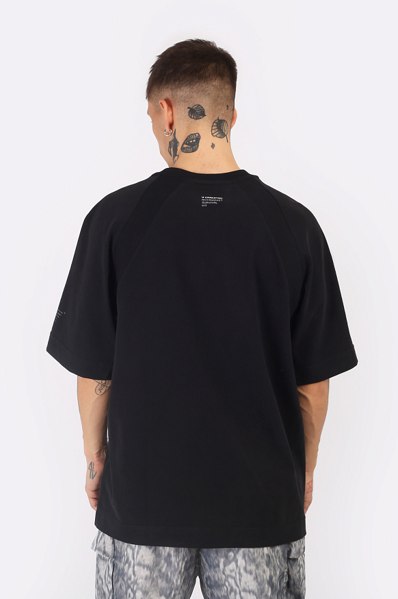 Мужская футболка KRAKATAU Tm114 (Tm114-1-черный) - фото 4 картинки