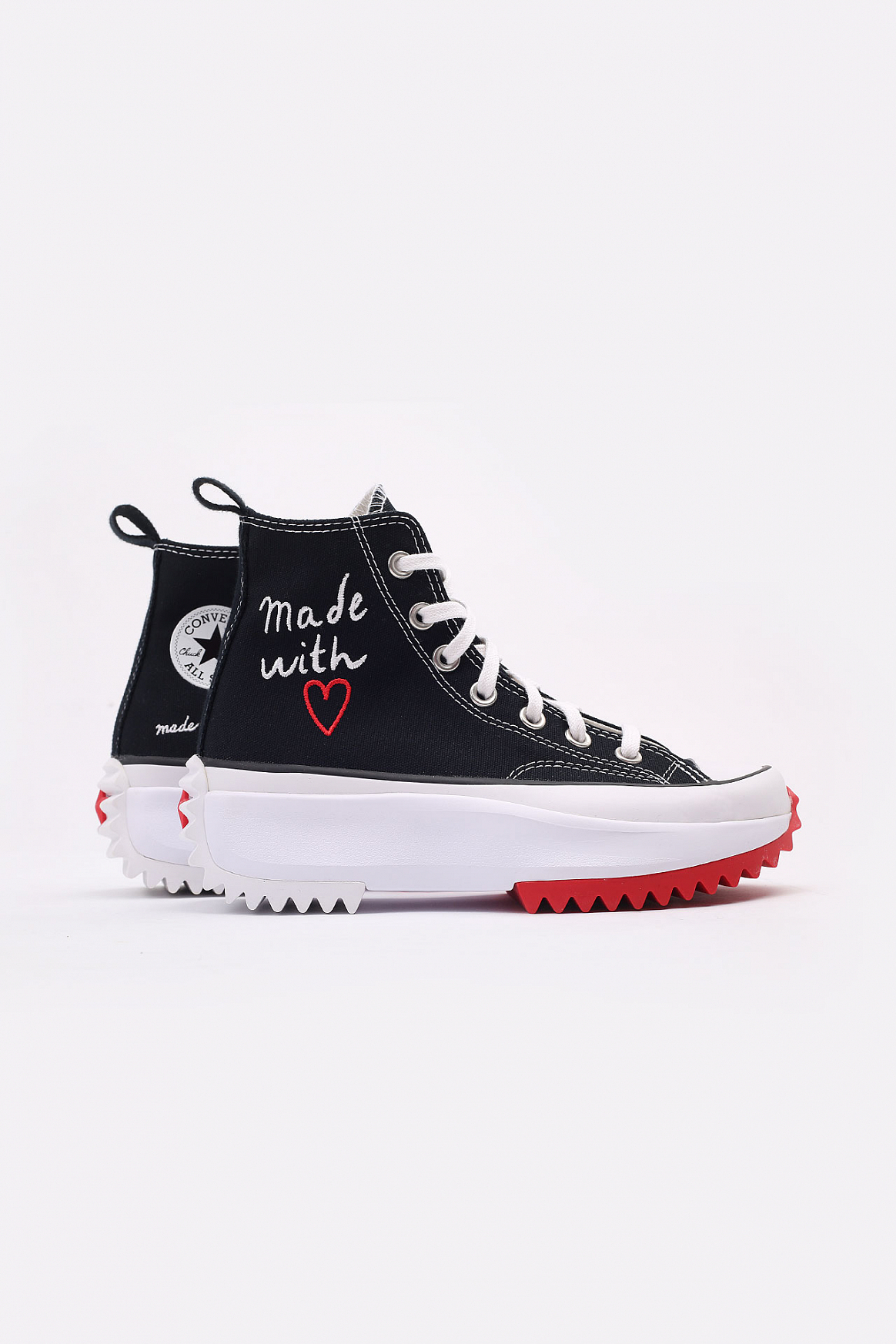 converse run star hike zwart