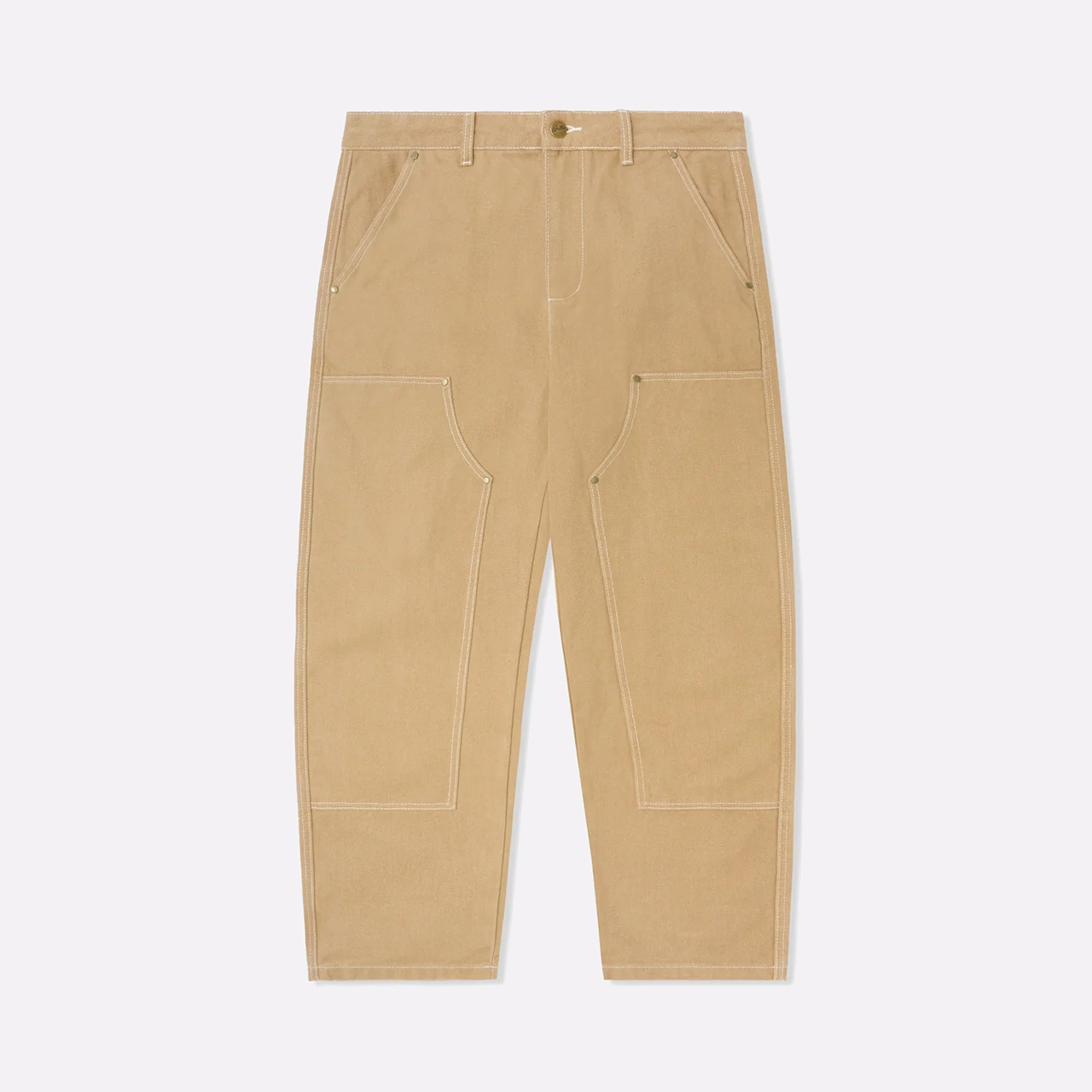 Мужские брюки Butter Goods Double Knee Pants Washed Brown (Pants Washed