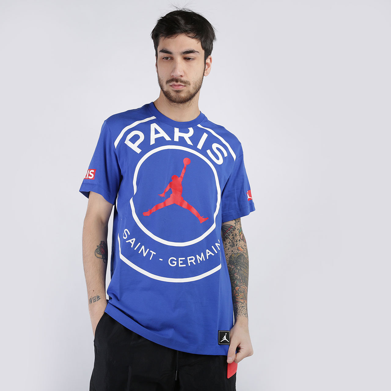 Футболка paris. Футболка PSG Jordan. Майка Jordan PSG. Мужская футболка Jordan Paris Saint-Germain. Футболка Jordan PSG Tee.