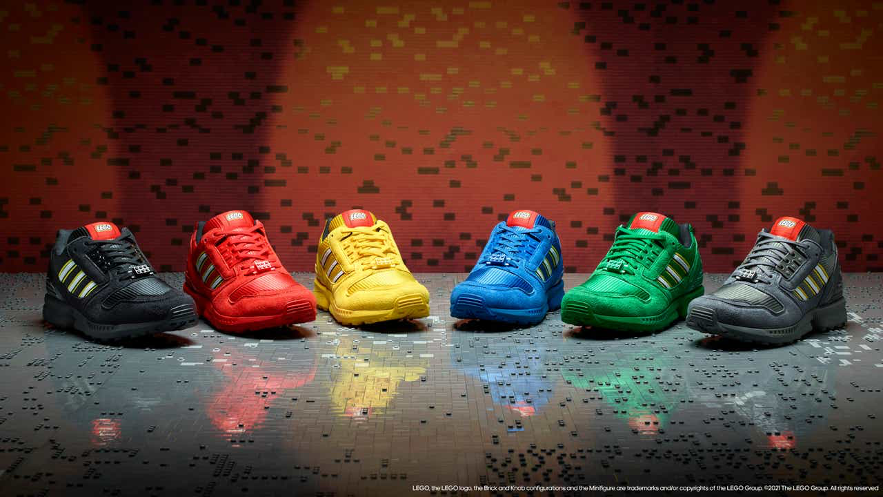 Lego x adidas originals hot sale zx8000