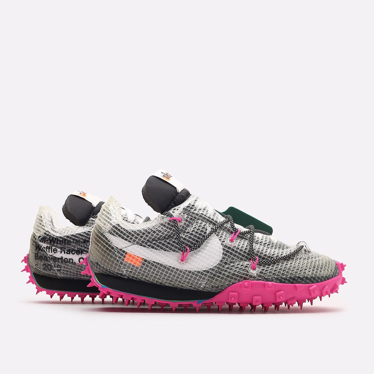 nike women's waffle racer off white