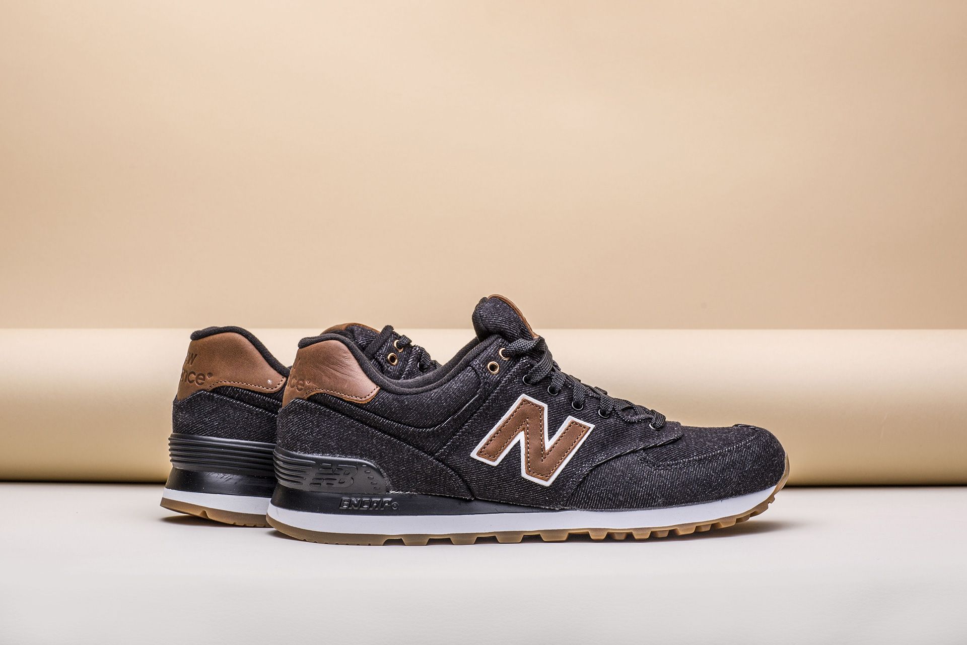 New balance 574 мужские фото на ноге