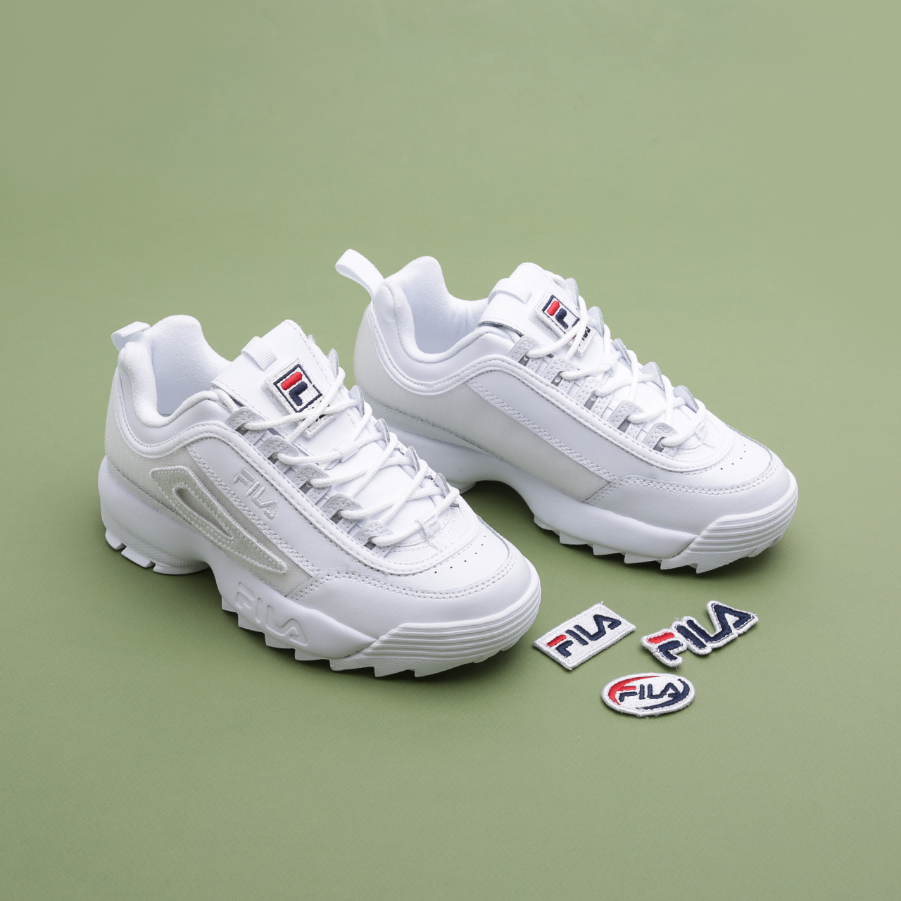 fila disruptor 2 patches sneaker
