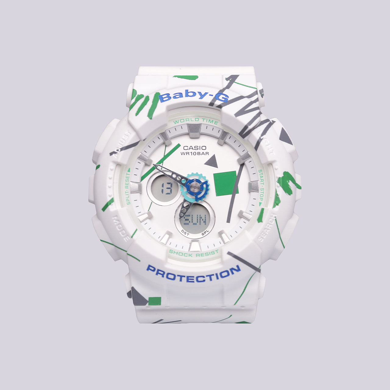 Белые детские часы Casio Baby-G от Casio (BA-120SC-7A) по цене рублей