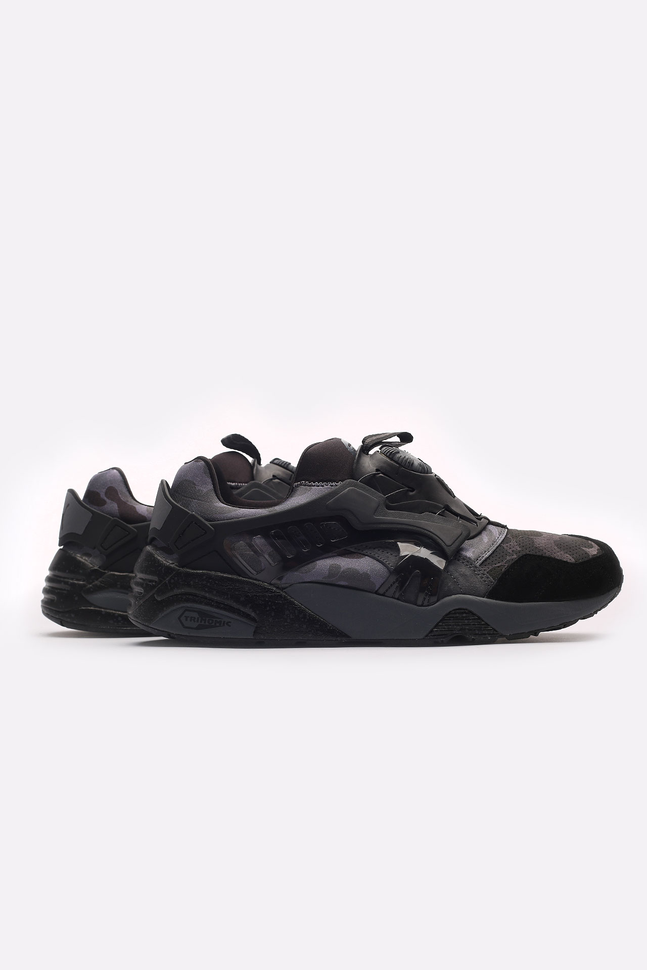 Puma disc blaze 2025 black white