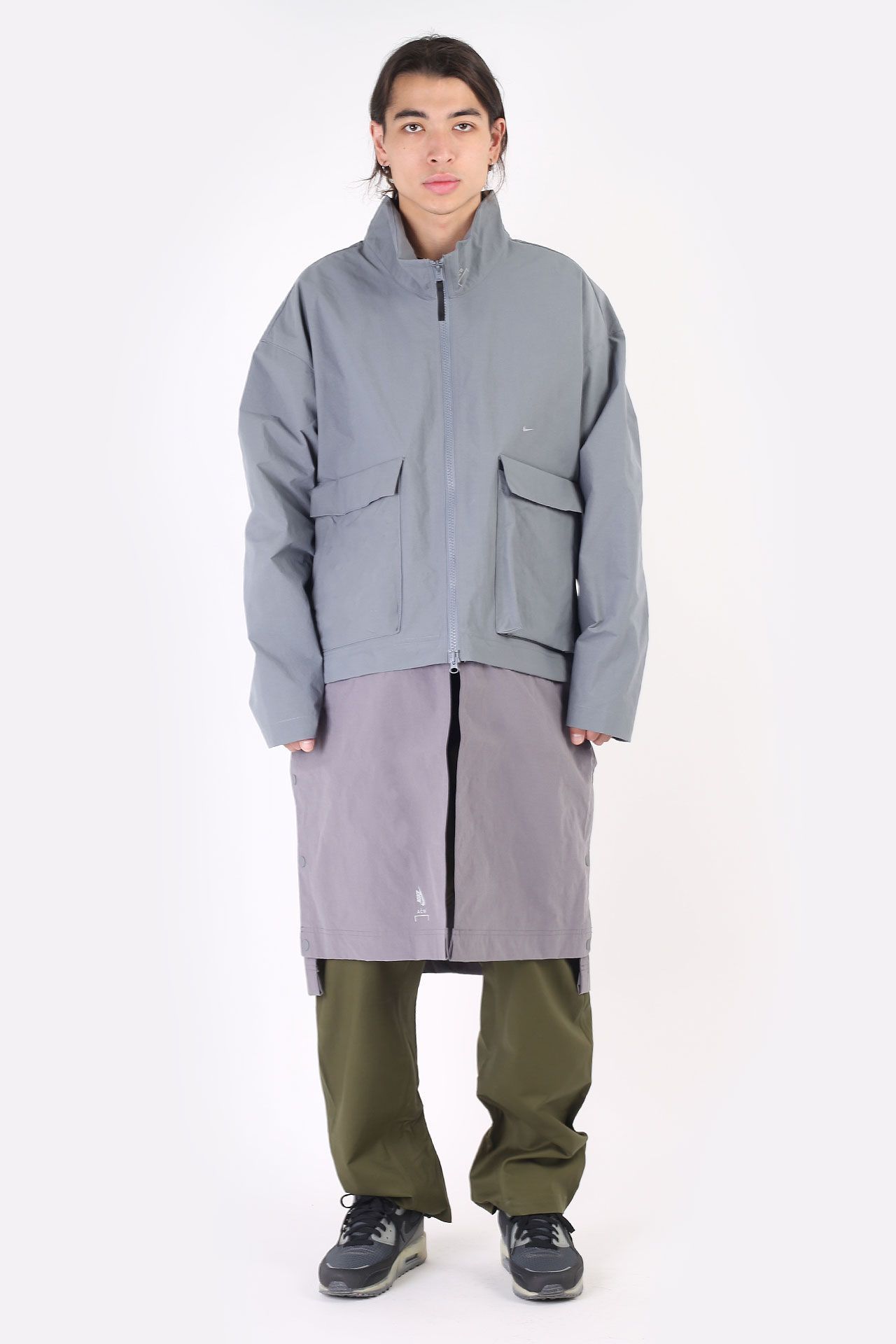 Серая мужская куртка x A-Cold-Wall NRG Jacket от Nike (AQ0430-065) по