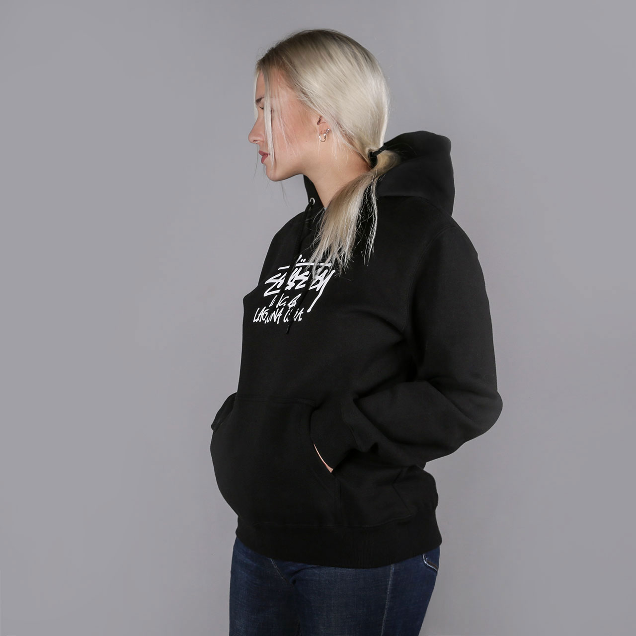 Толстовка Stussy Laguna USA Hood