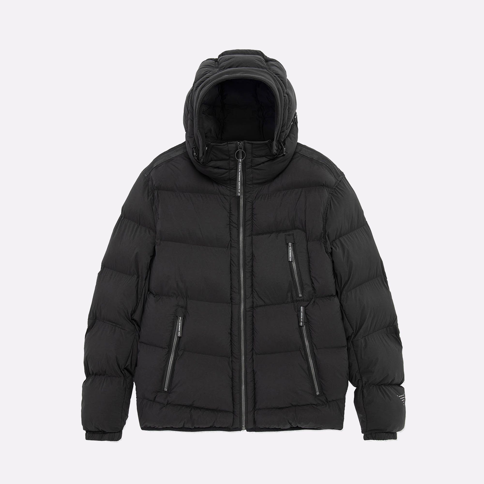 Hooded Rook Мужская куртка KRAKATAU ROOK Hooded Puffer Jacket (Qm559-1-rook-черн ...