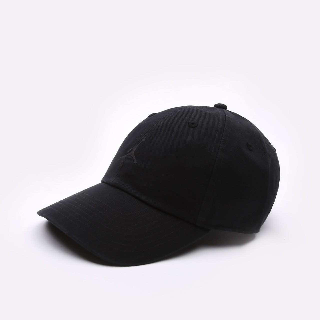 nike jordan h86 jumpman washed cap in black