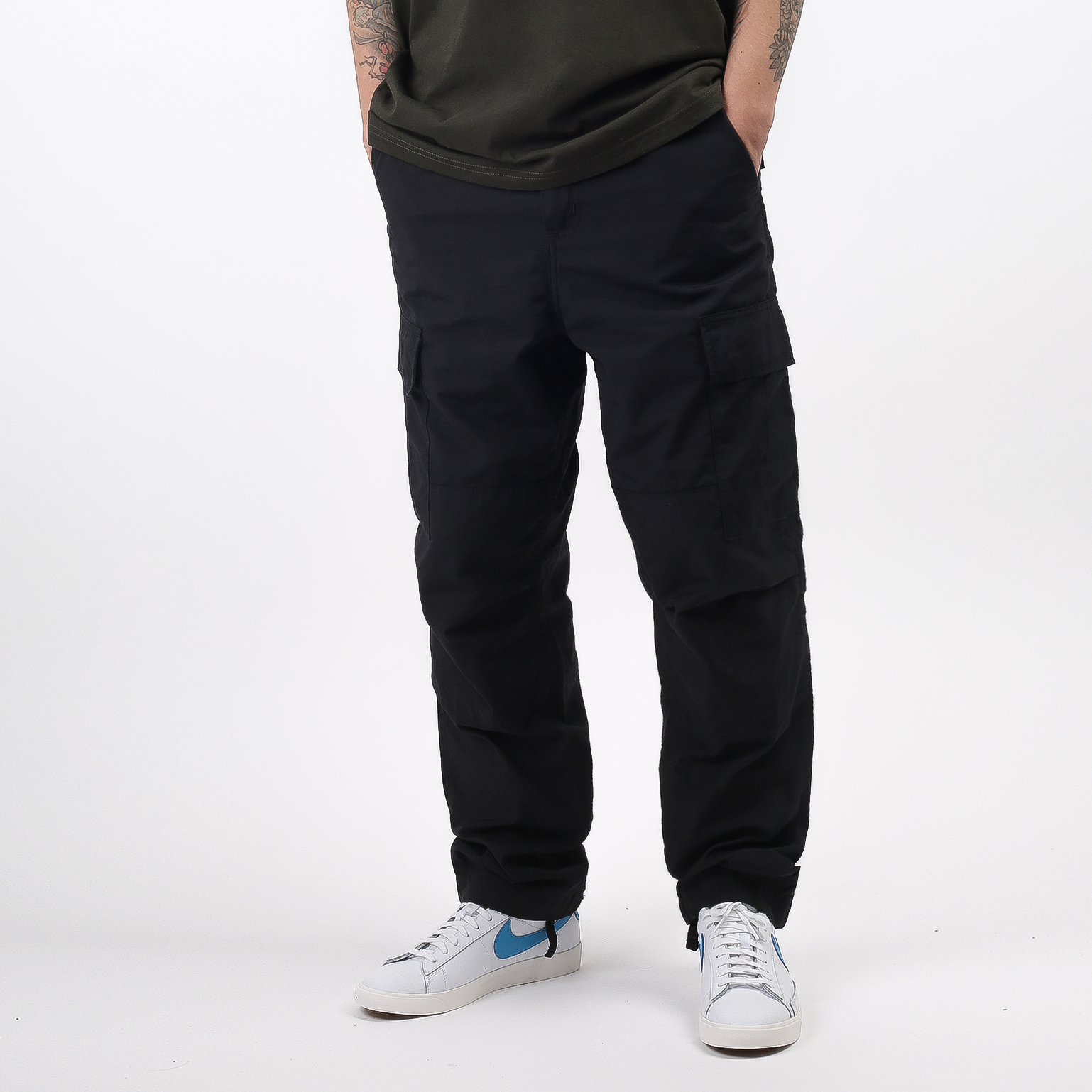 Мужские брюки Carhartt WIP Field Cargo Pant (I027970black) купить