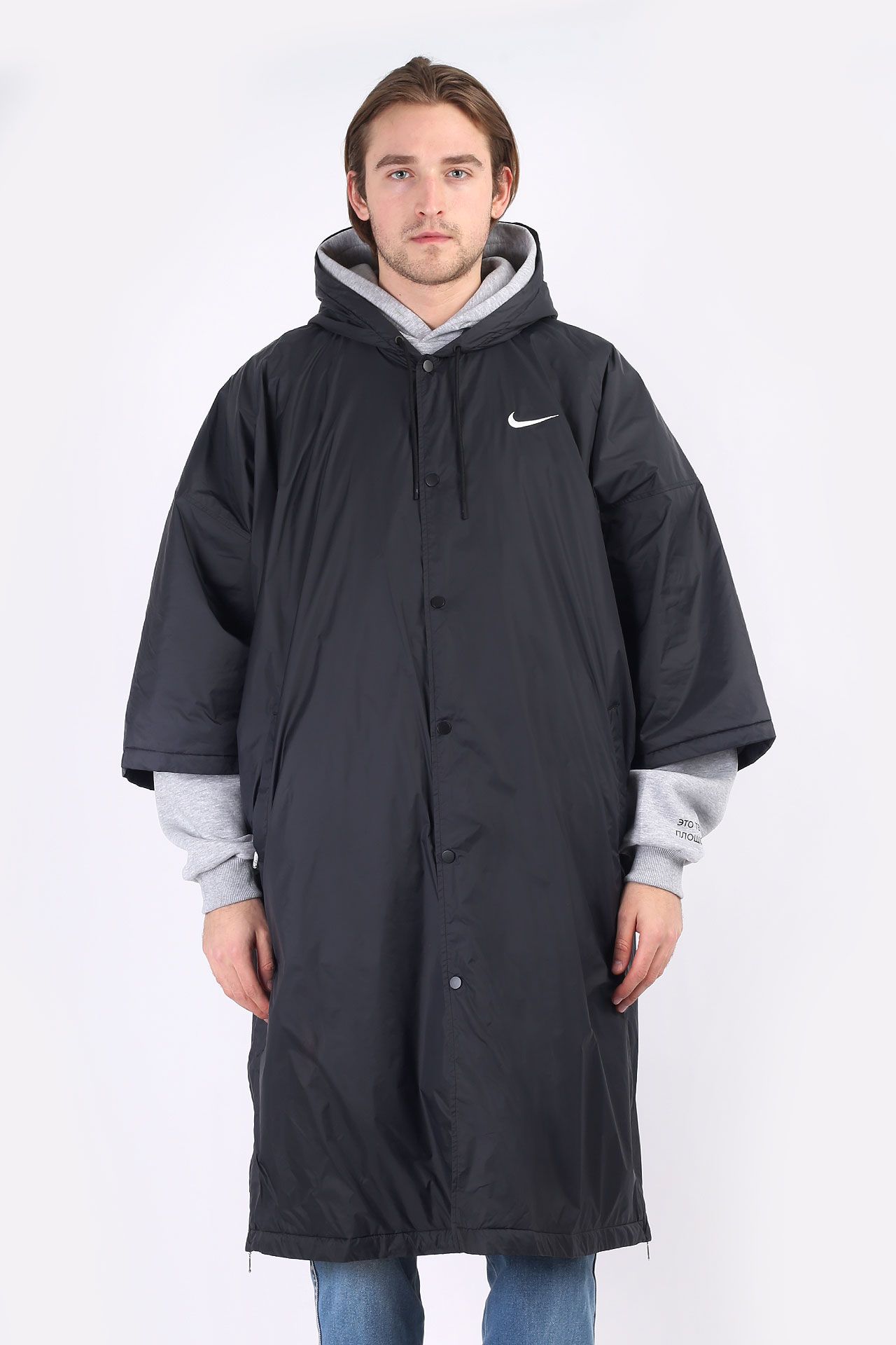 Черная мужская куртка Fear of God Parka от Nike (BV4403-010) по цене 27590  рублей