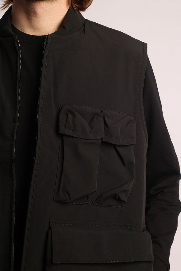 Мужской жилет Carhartt WIP Kilda Vest (I029453-black) - фото 2 картинки