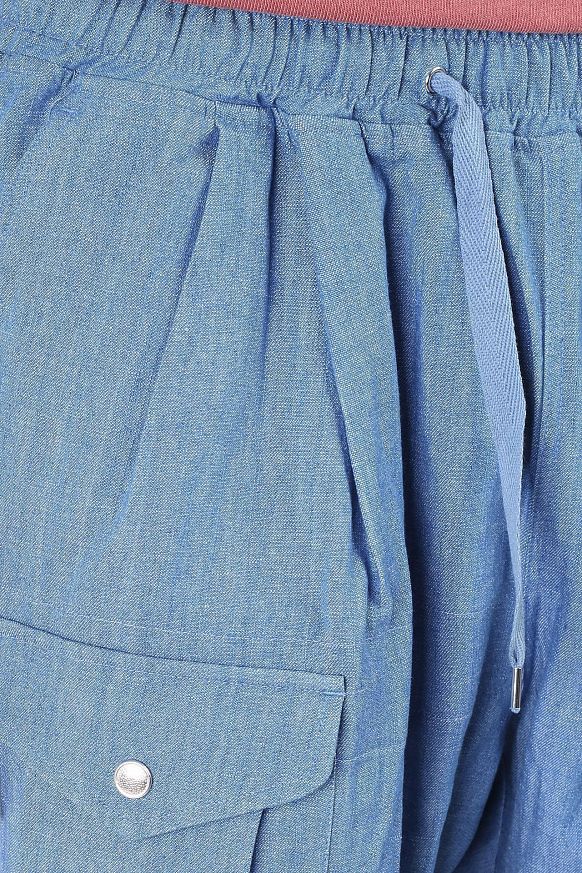 Мужские брюки FrizmWORKS Denim Army Two Tuck (SSPT041-light blue) - фото 2 картинки