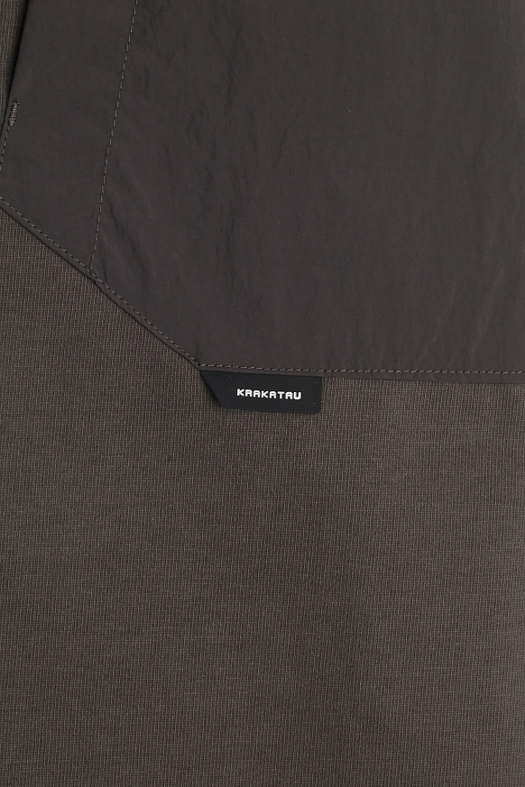 Мужская футболка KRAKATAU FALCON Oversize T-Shirt (Tm116-513-тём-елов) - фото 2 картинки