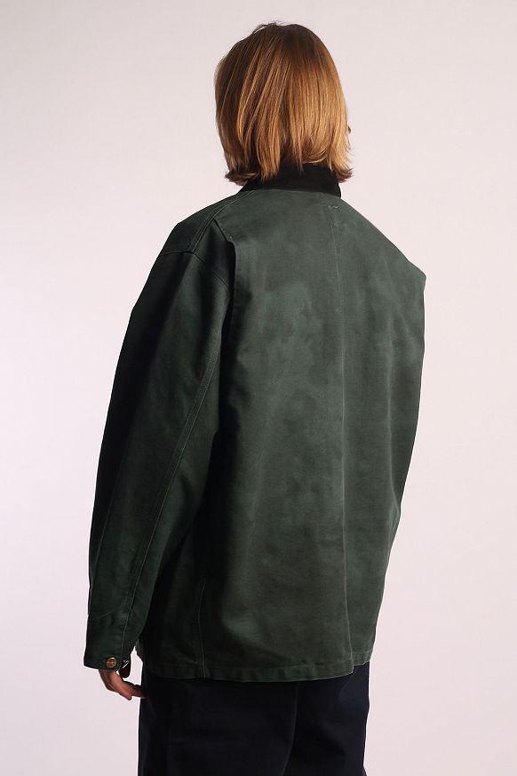 Мужская куртка Carhartt WIP OG Chore Chromo Coat (I031390-black) - фото 5 картинки