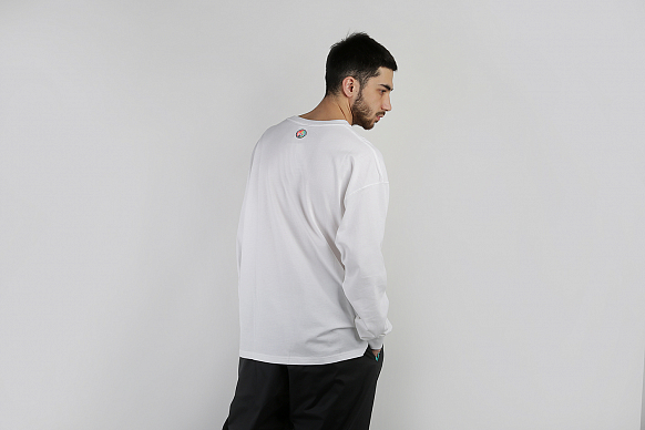 Мужской лонгслив Nike x atmos Men's Long-Sleeve T-Shirt (CI3200-100) - фото 4 картинки