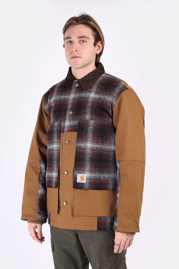 Мужская куртка Carhartt WIP Highland Jacket (I029456-h brwn offroad)