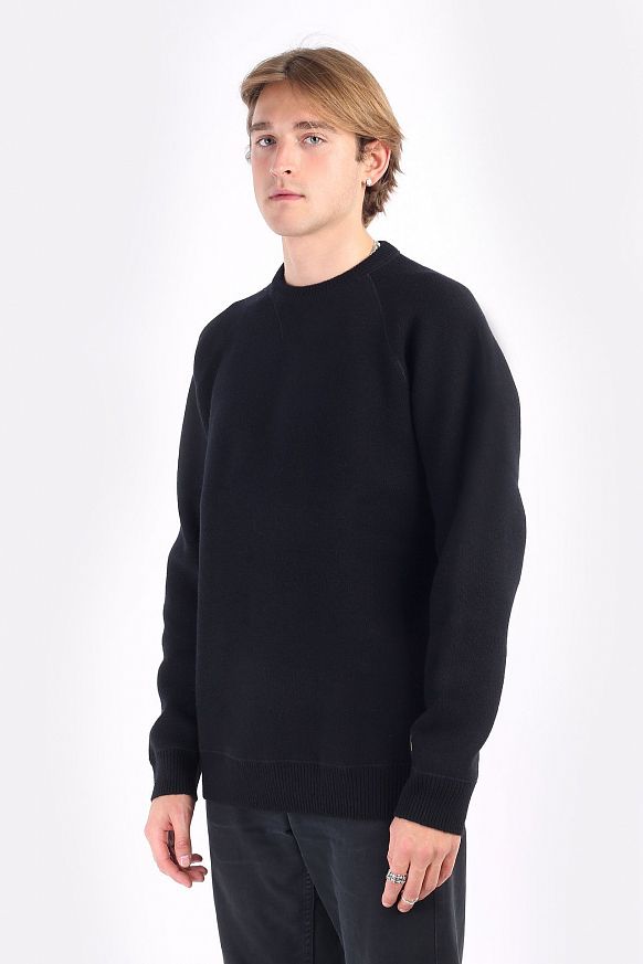 Мужской свитер Carhartt WIP Chase Sweater (I028362-black/gold)